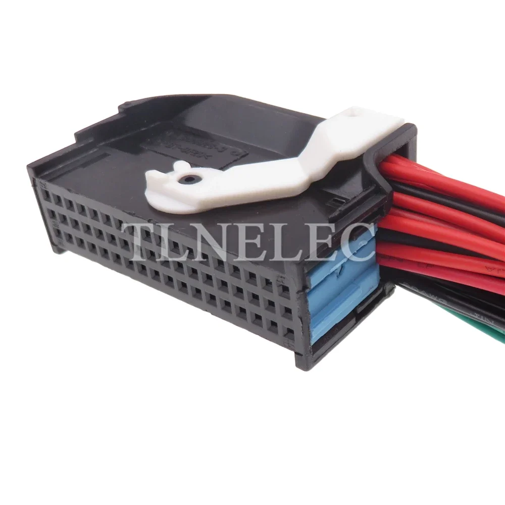 54 Pin Way Automobile Connector With Wires Auto Bluetooth Unsealed Socket for VW BWM Audi 4E0972144 1-1355926-3 1-1355928-3