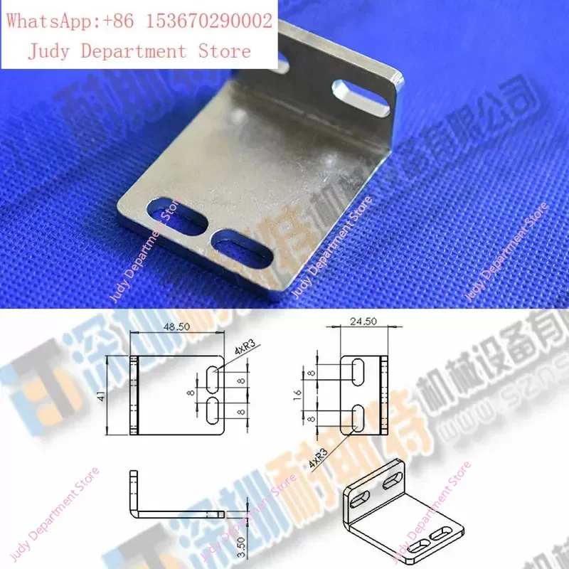 Manipulator Fixture L Block Accessories Connection Fixing Plate 1615 2015 L Shaped Connecting Block for Robotic Arm Assembly