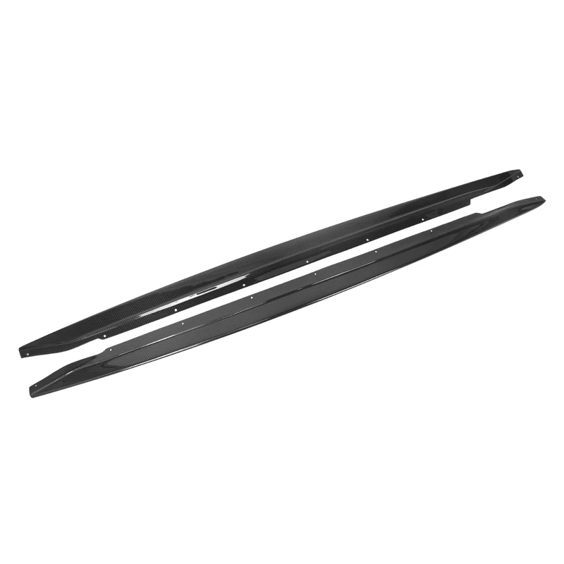 Car 100% Dry bon fiber Side skirts For BMW G80 M3 Sedan 2021+ JPM Style Dry bon fiber  Side skirt