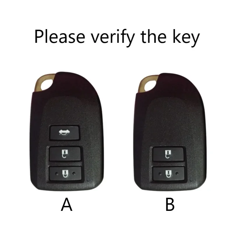 TPU Car Key Cover Remote Fobs Case Keychian Holder Auto Accessories For Toyota Aygo 2017 2018 Yaris Porte Spade Hiace Regiusage