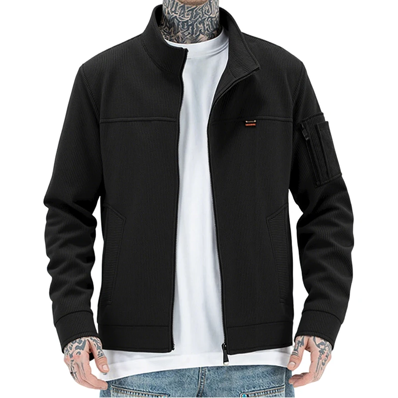 

Spring Autumn Men's Bomber Jackets Fashion Men Retro Pilot Coats Jacket Coat Men Clothing Tactics Military Casual Jacket Men