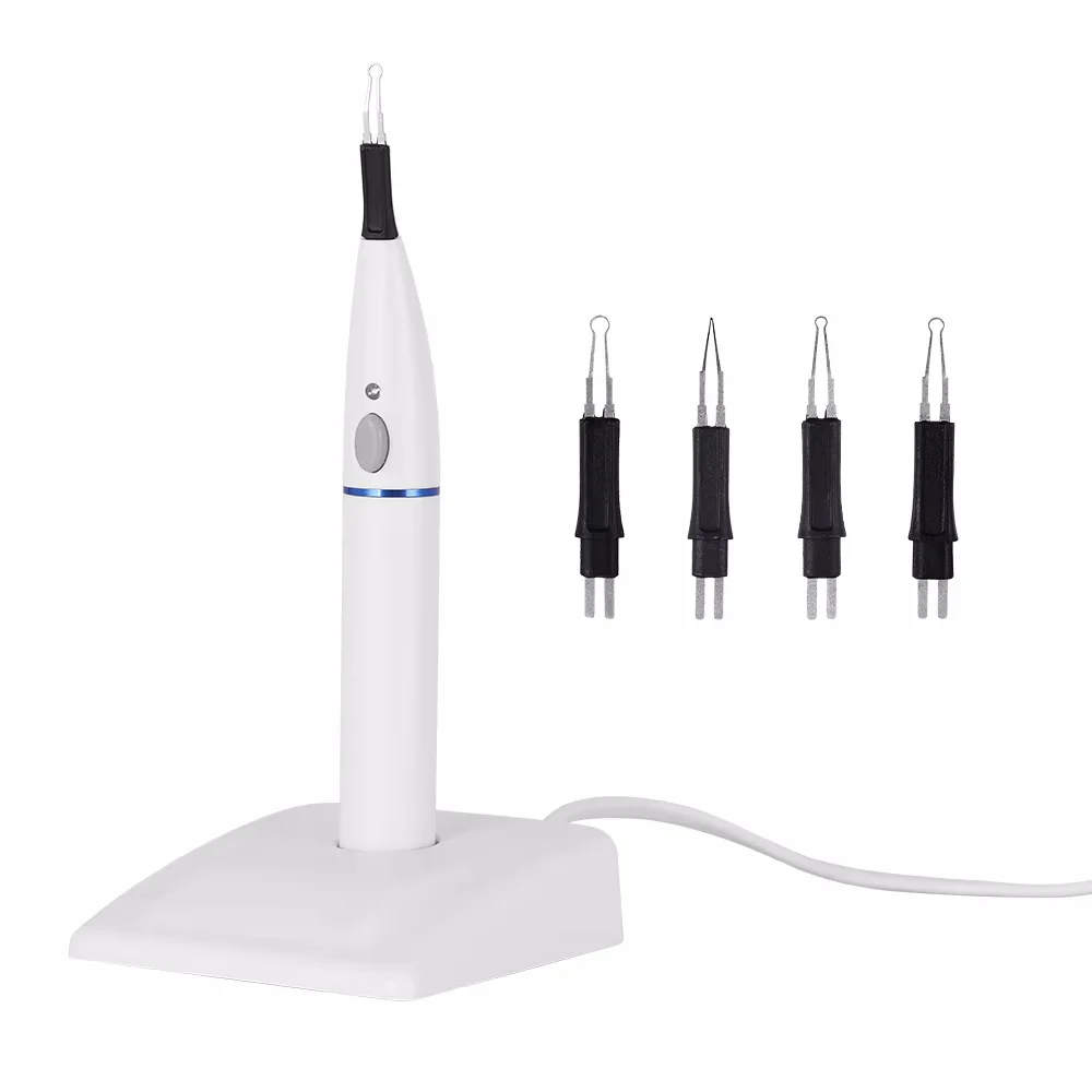 

Medical Equipment 4 Tips Tooth And Gum Cutter Dental Gutta Percha Cutting Wireless Charging Socket Heating System Dentist Tools