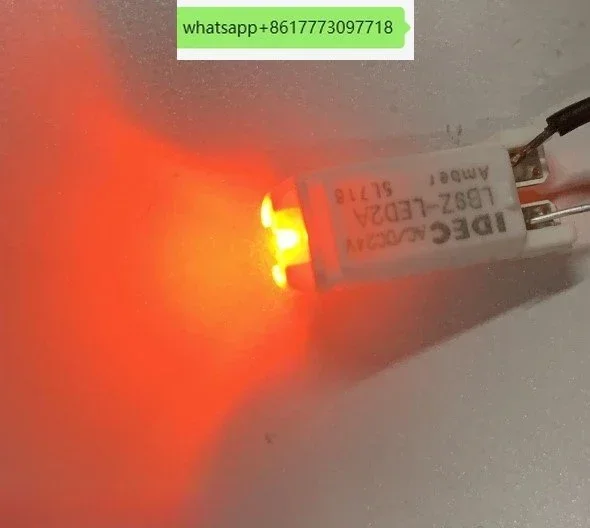 5 peças LB9Z-LED2G lâmpada LB9Z-LED2R LED2A PW Y botão interruptor lâmpada