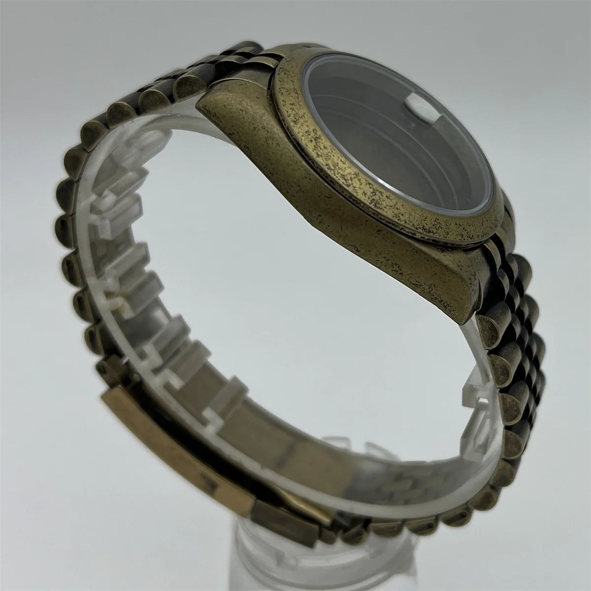 Погружной проводной корпус из бронзового сапфирового стекла диаметром 39 мм, ободок подходит для механизма NH34 NH35 NH36 ETA2824 PT5000