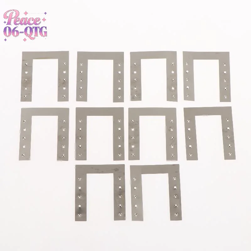 10/30/50pcs Stainless Steel Solar Panel Cable Clamp Grounding Gasket Washer Sheet Spacer For Pv Installation On Roof And Ground