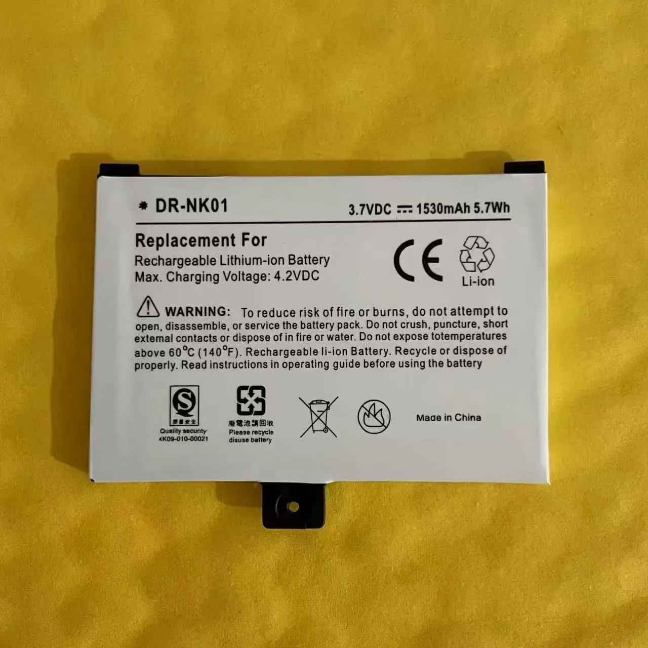 

new for DR-NK01 Barnes & Noble NOOK BNRB1530 BNRZ1000 Electronic reader battery