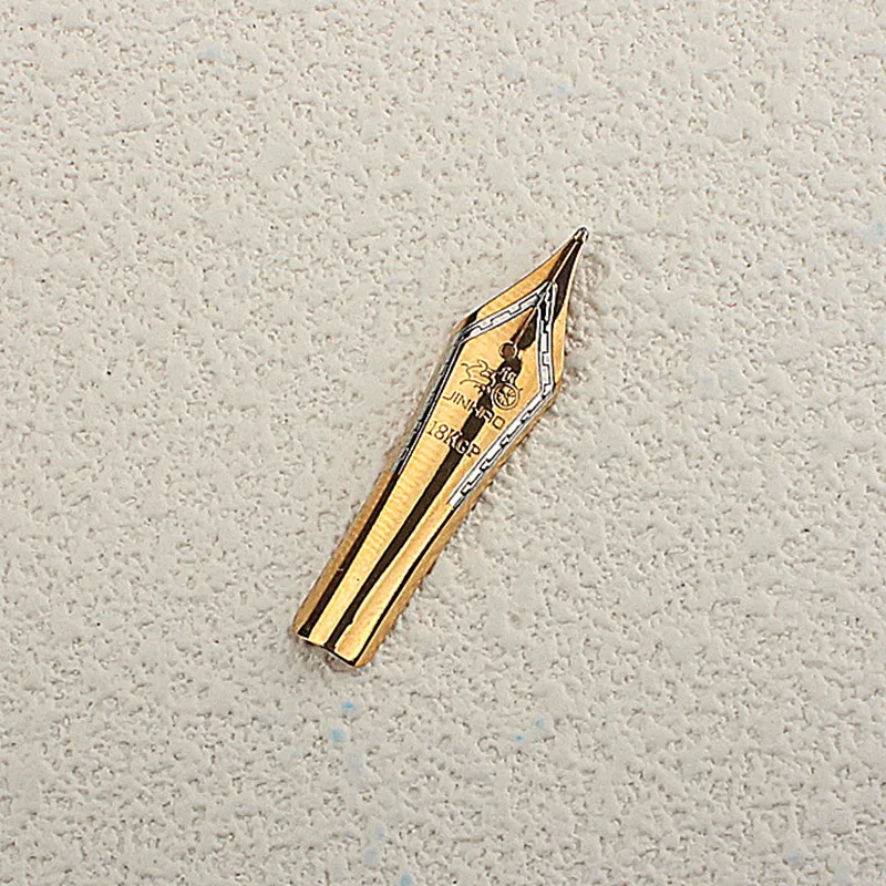 Jinhao Médio Gold Tip Nib Fountain Pen, Canetas de Tinta para a Escola Estudante, Papelaria de Escritório, Alta Qualidade, X450, 2Pcs