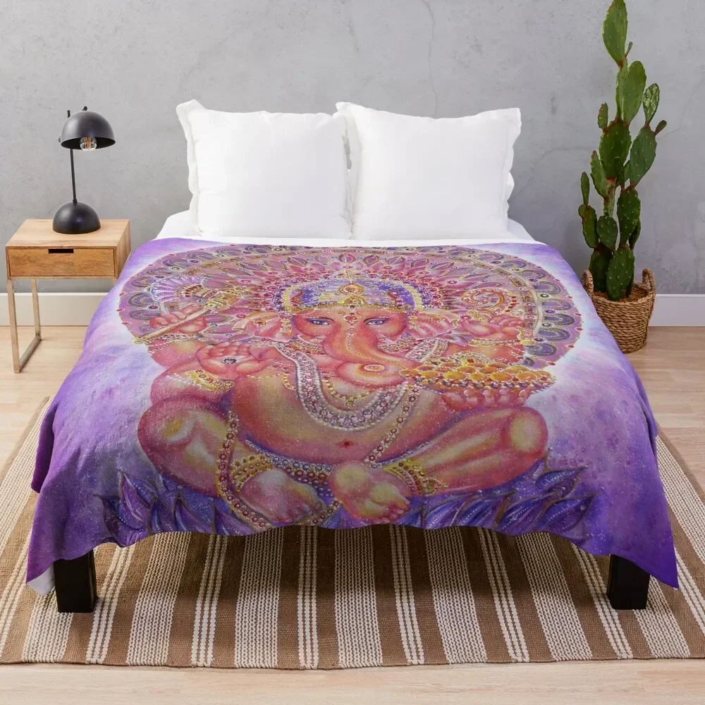 

Ganesha 2 Throw Blanket Cozy Home Blanket Gift for Christmas Holiday