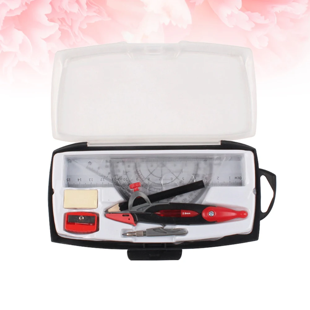 مجموعة بوصلات احترافية أدوات رسم خفيفة الوزن لطلاب المكاتب المدرسية والمعلمين أداة صياغة محمولة اختيار الهدايا