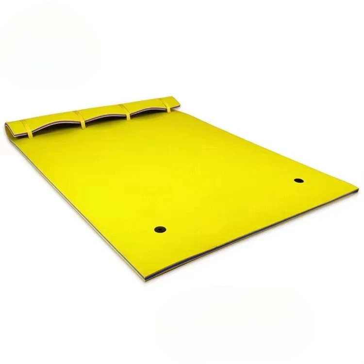 Factory Direct Supply Water Relaxing Floating Bed Vinyl Coated NBR Foam Pool Float Pool Lounger