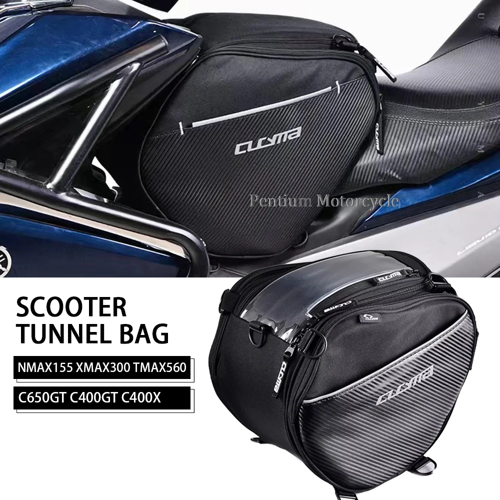 

Universal Motorcycle Scooter Tunnel Bag For ALL NEW NMAX155 XMAX300 For FORZA300 ADV150 TMAX560 C650GT C400GT C400X Bags