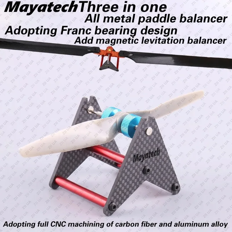 3in1 All Metal Multifunctional Propeller Balancer Helicopter Multi Axis Propeller Model Fixed Wing