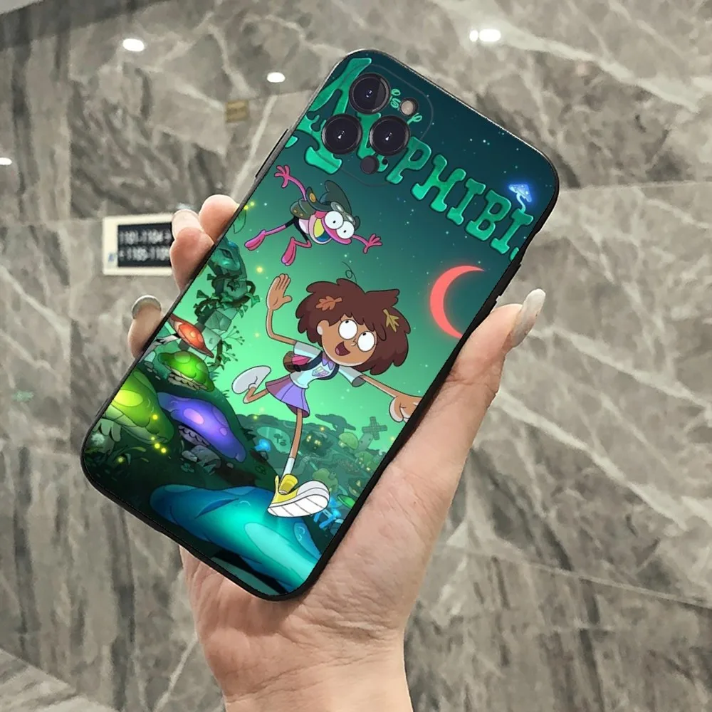 Disney Amphibia Phone Case For IPhone 15 14 11 12 13 Mini Pro XS Max Cover 6 7 8 Plus X XR SE 2020 Funda Shell