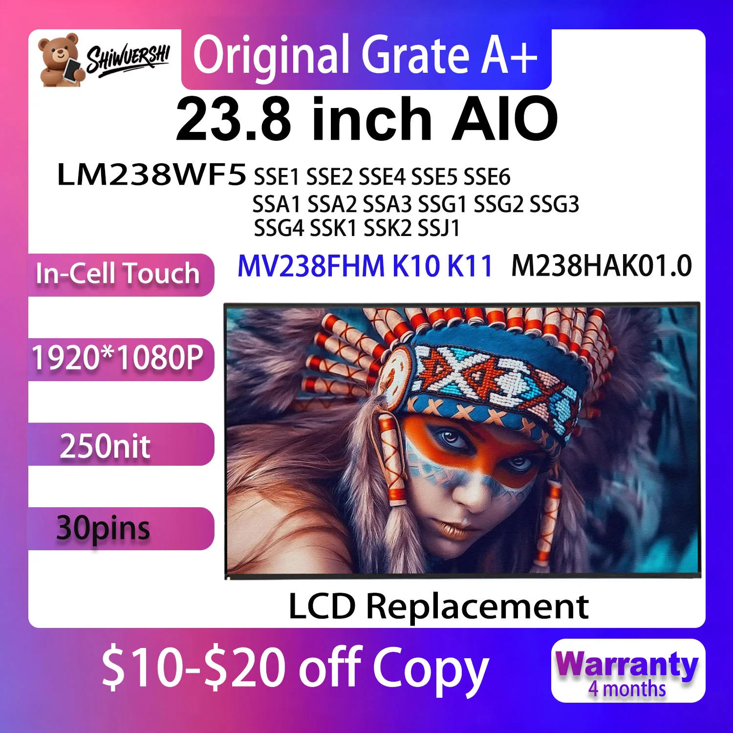 23.8" Original A+ A… - image