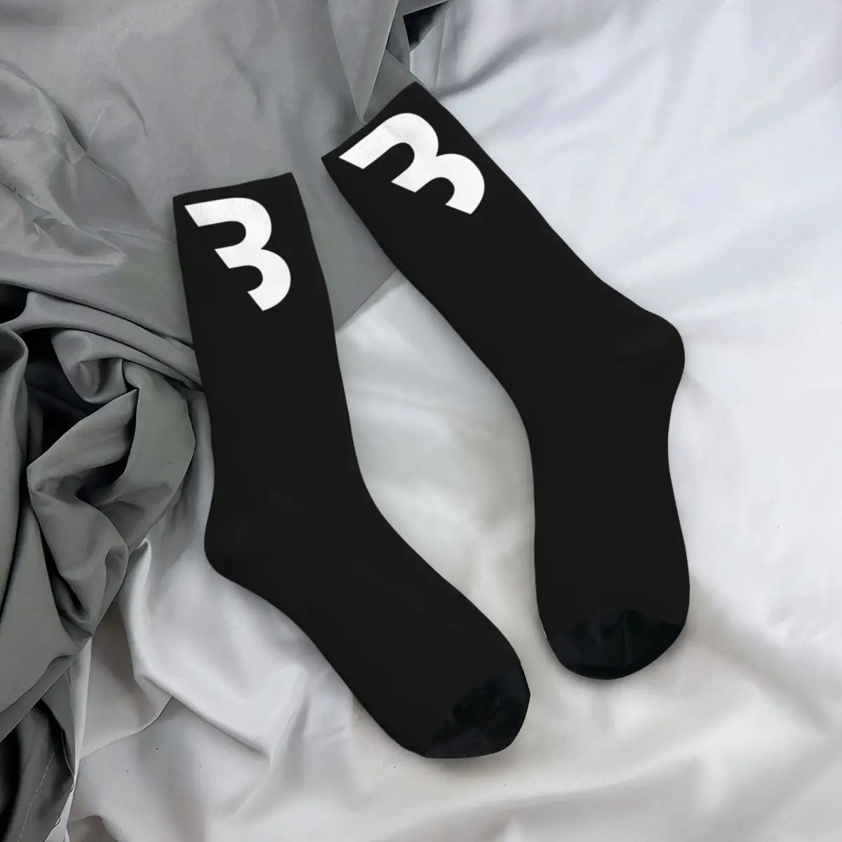 Fitness Cbum Logo CbumFitness Socks Accessories All Season Gym Working Out Exercise Comfortable Middle Socks Non-slip