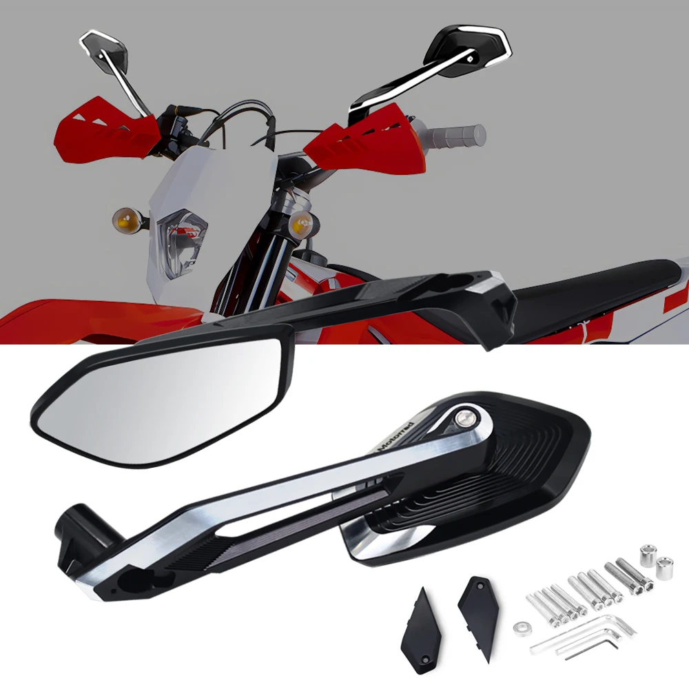 

For 250EC 300EC 250 300 EC 2005-2018 2017 2016 2015 2014 2013 2012 Adventure Motorcycle Accessories Side Rear View Mirror