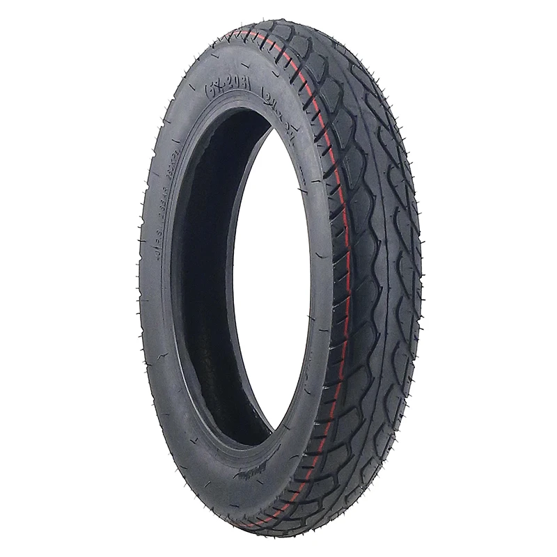 12 Inch Tubeless Tyre 12 1/2x2 1/4 (57-203) Vacuum Tire Compatible With for Bicycle And Folding Bike