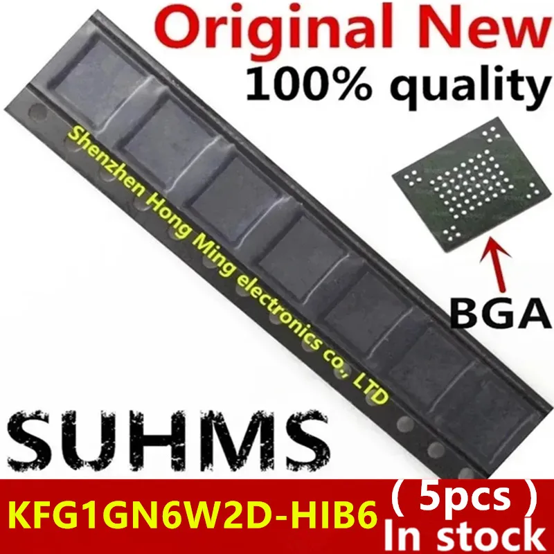 

(5piece)100% New KFG1GN6W2D HIB6 KFG1GN6W2D-HIB6 BGA Chipset