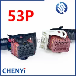 53 Pin Auto waterproof connector Computer board ECU Module Wiring Plug 64321-2019 34763-0001 64321-2011 64325-1091 64321-1101