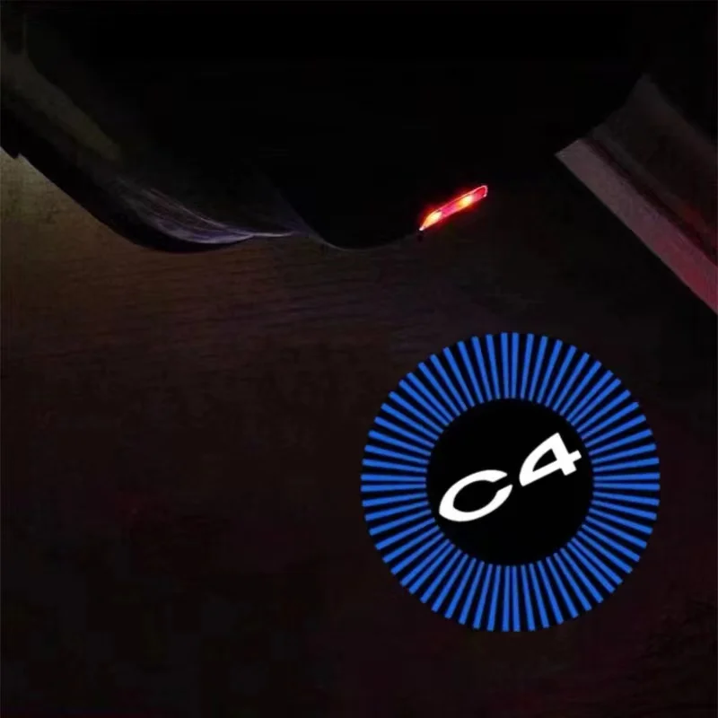 

Welcome Car Door Logo Lights Projector Lamp Car Accessories for Citroen C4L 2013 2015 2015 2016 Ghost Shadow Lamp Accessorie