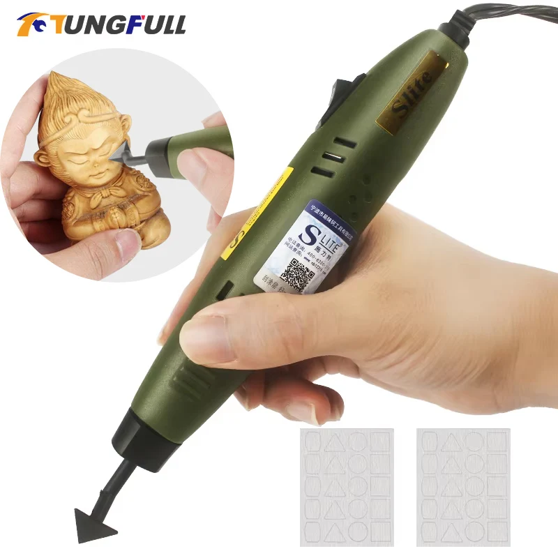 

Pen Type Mini Sander Stroke Grinder Machine Reciprocating Sander Model Sander Groove Grinding Tools Round Corner Polisher