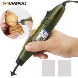 Pen Type Mini Sander Stroke Grinder Machine Reciprocating Sander Model Sander Groove Grinding Tools Round Corner Polisher
