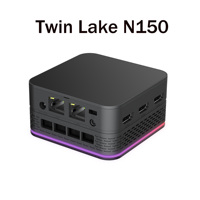 SZBOX T9 Plus Twin Lake N150 Mini PC Windows 11 Pro DDR5 16GB 512GB SSD Wifi BT RJ45*2 Desktop Office Gamer Computer