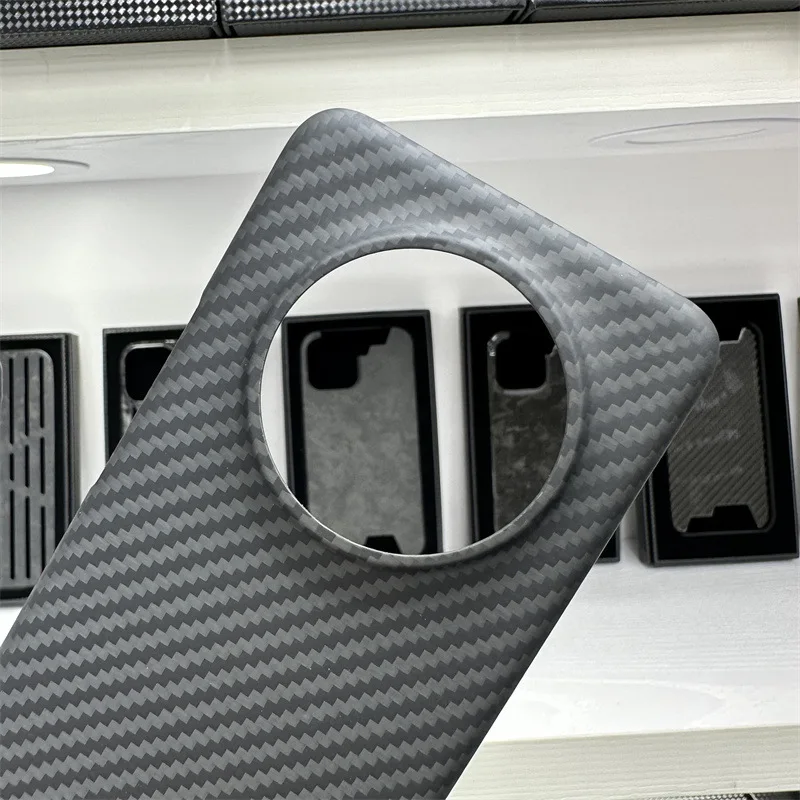 Luxury ultra light carbon fiber business frosted ultra-thin phone case for Honor Magic 6pro heat dissipation protection case