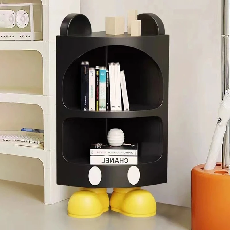 Cartoon Living Room Storage Holders Multifunctional Organizer Racks Book Glasses Toy Organization Shelf Bedroom Decorations