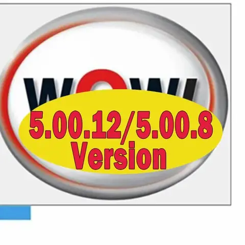 Keygen 자동차 진단 소프트웨어 검사 도구, ECU 진단 도구, 자동차 수리 인터페이스, WOW 5.00.12 프랑스 WOW 5.00.8 R2