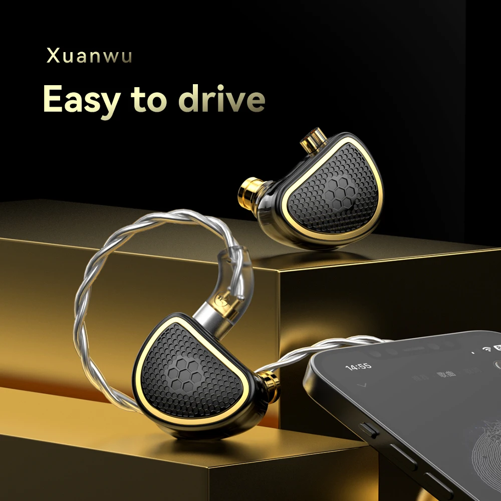 TRN Xuanwu الهجين مستو في الأذن سماعة رصد IEM HIFI DJ رصد تشغيل سماعات رياضية سماعة أذن MT3 ST5 BAX VX V90