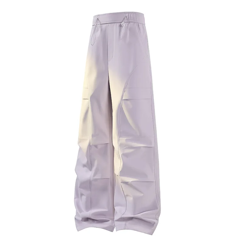 2026 Outdoor Sports Overalls Men Women Fleece Windproof Waterproof Straight Trousers Autumn Winter Hike Bundle Foot Casual Pants