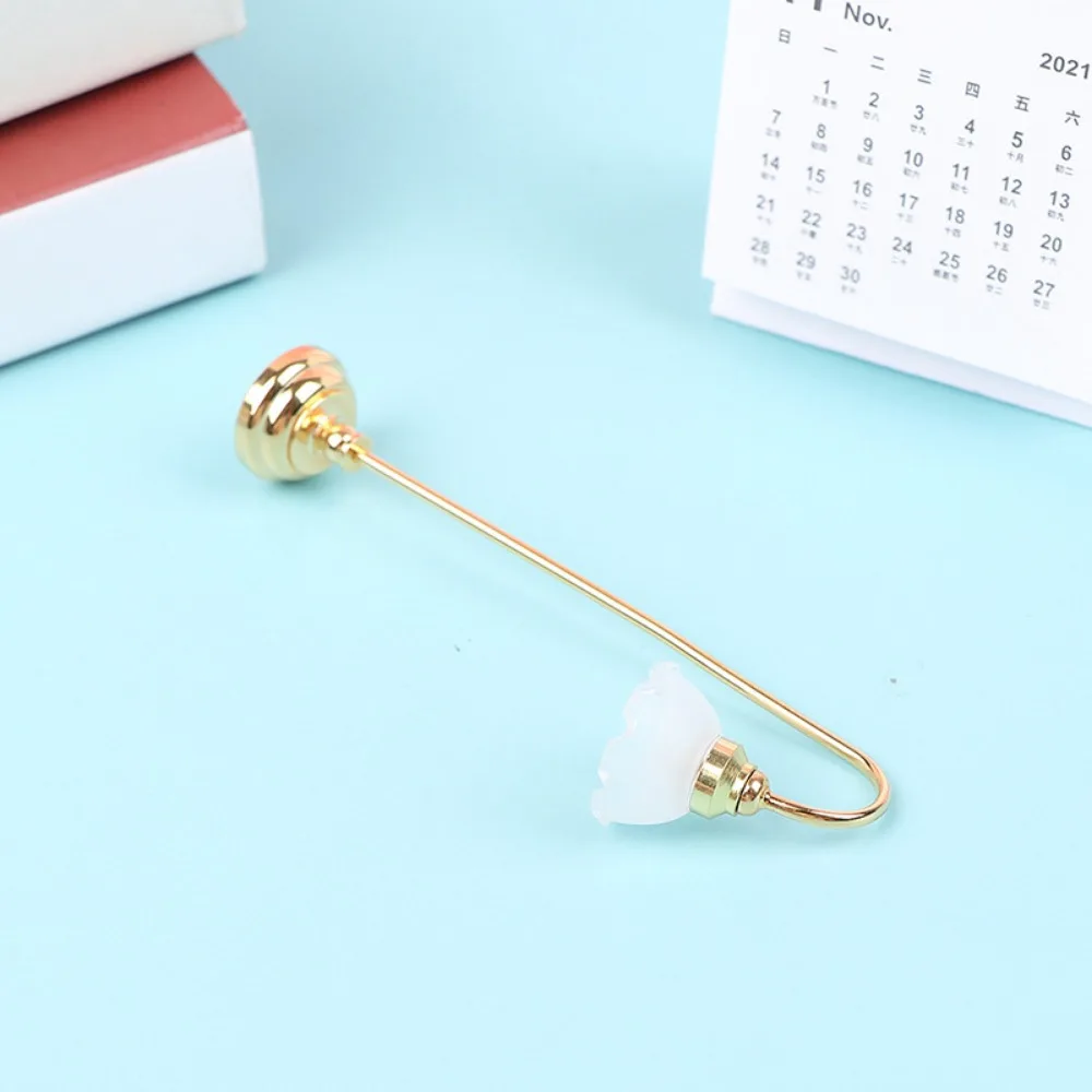 

1:12 Dollhouse Colored Glass Lamp 10 Styles DIY Miniature LED Golden Light Mini Furniture Decor Toy Doll House Accessories