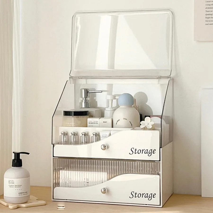 

1 шт., ящик для хранения косметики, настольный комод, полка для средств по уходу за кожей, губная помада, парфюмерный чехол для макияжа, домашняя корзина для спальни, ящик для хранения