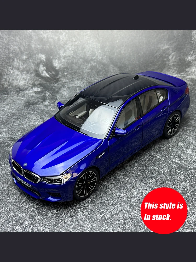 NOREV (OEM) 1:18 Model samochodu M5 F90 z 2018 roku, metalowy model ze stopu, prezent dla chłopaka, statyczny model, prezent urodzinowy, kolekcja, zabawka dla dorosłych. — 2
