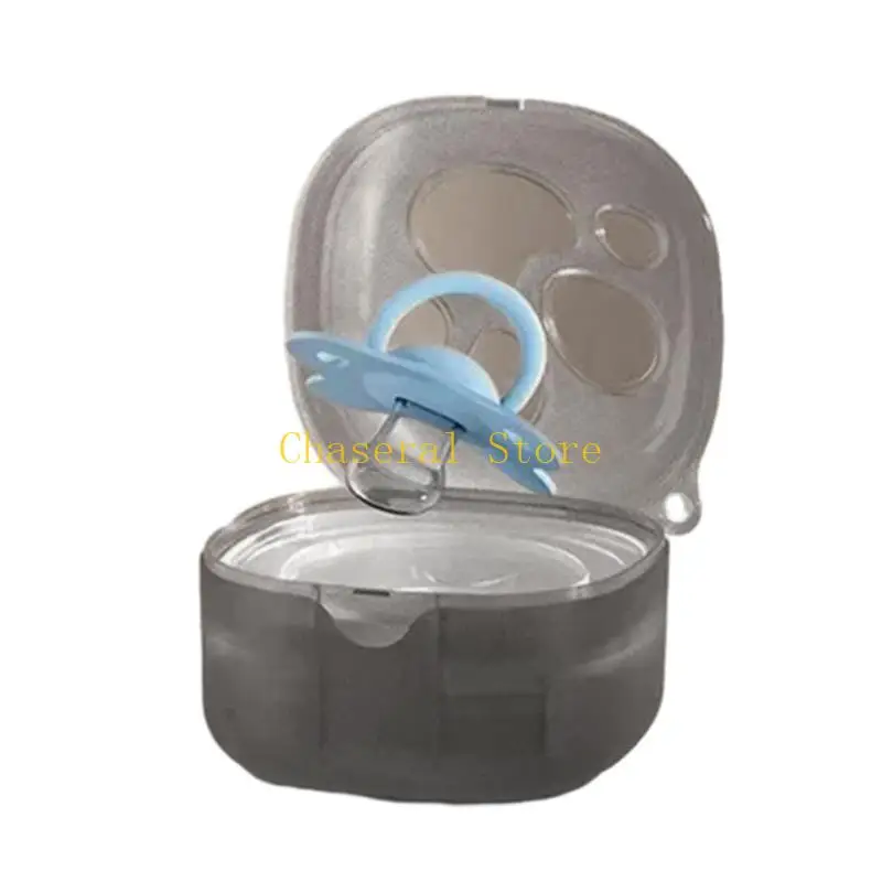 E7CE Dummy Holder for Baby Pacifier Holder Soother Box Universal Dummy Pacifier Case
