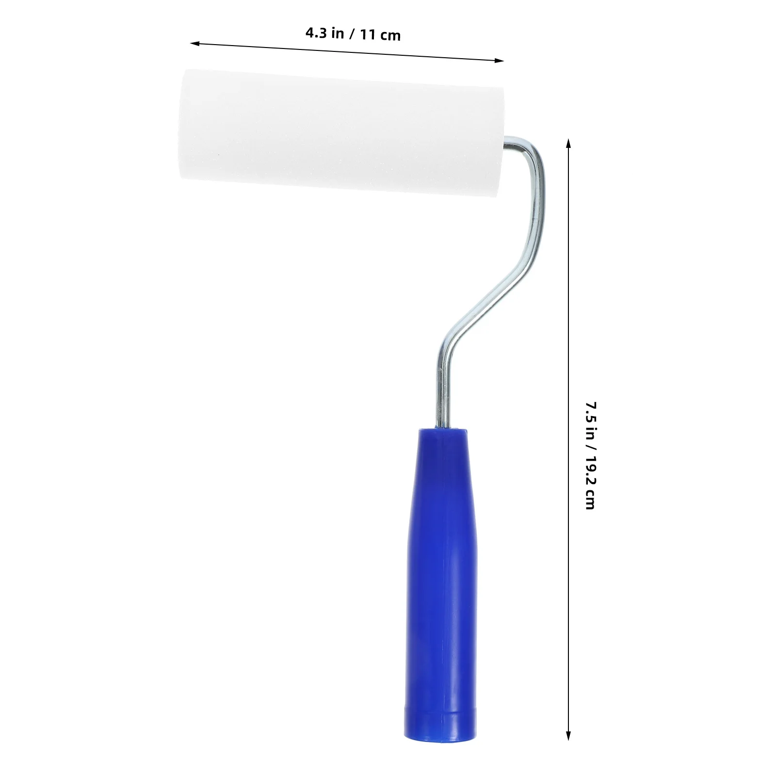 

1 Set Small Paint Roller Covers Portable Painting Tool For Home Wall Decoration Streak-Free Finish Easy Clean Latex Oil Paints