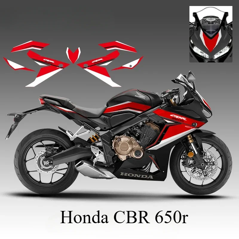 For Honda CBR650r motorcycle decal modified Fireblade sticker printplate patterning motorcycle accessories