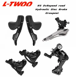 LTWOO R5 2x9speed road Groupest/ Hydraulic Disc Brake Groupest L/R Shift Lever+F/R Derailleur+F/R Brake caliper