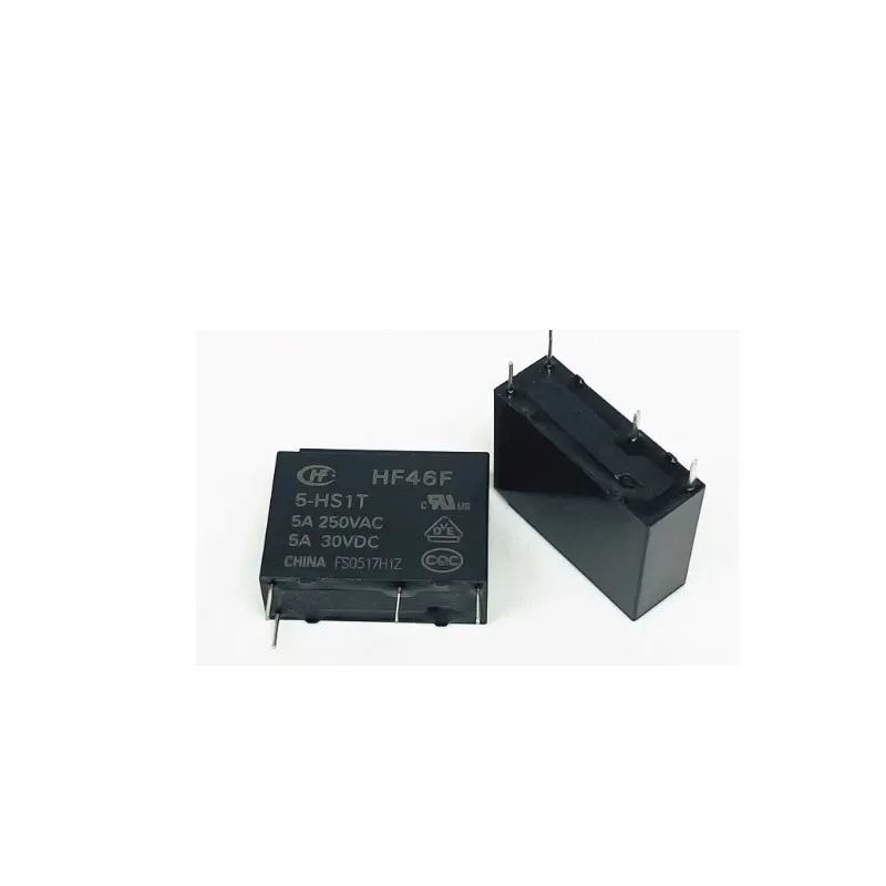 HOT NEW HF46F 5-HS1T HF46F 5 HS1T 5V 5A 4foot relay