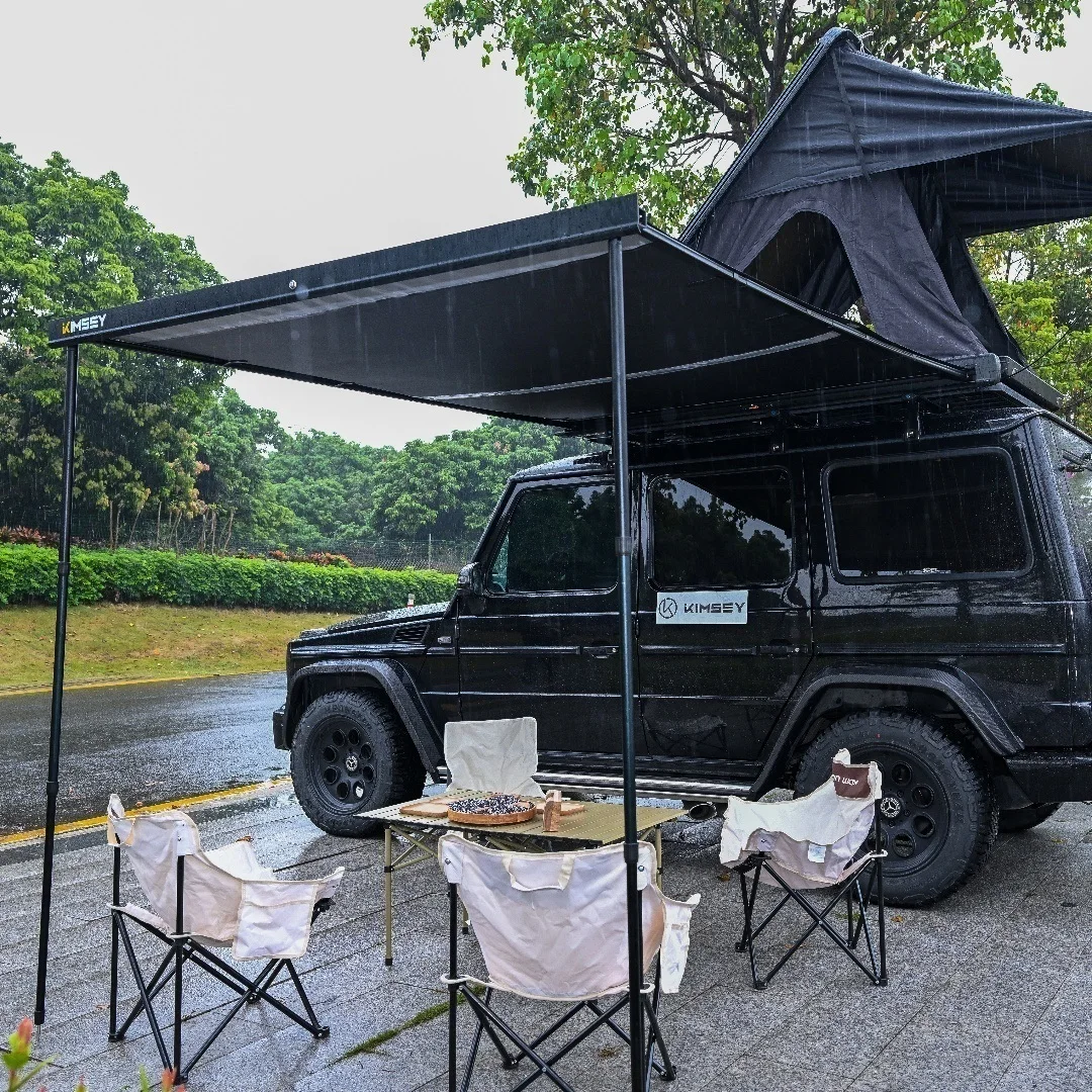 

ATV&UTVCamping Waterproof Triangular Tent Box Rooftop Aluminum Hard Shell Car Roof Top Tent With Roof Rack