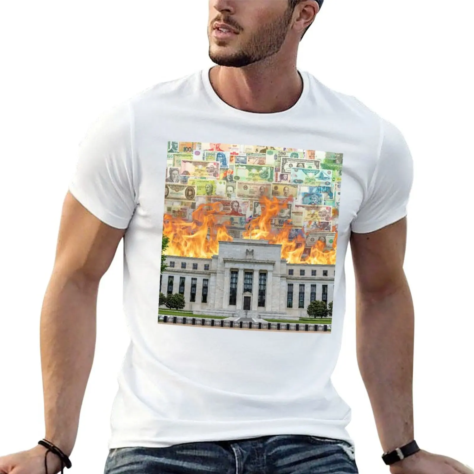 Money Printer Go Brrrrrrrrrr! T-Shirt Basic Regular Fit Casual T-Shirt