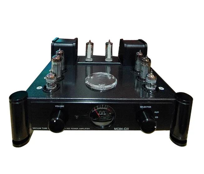 

MeiXing MingDa MC84-CII Multi-function push-pull EL84 tube amplifier HIFI EXQUIS integrated phone lamp amp