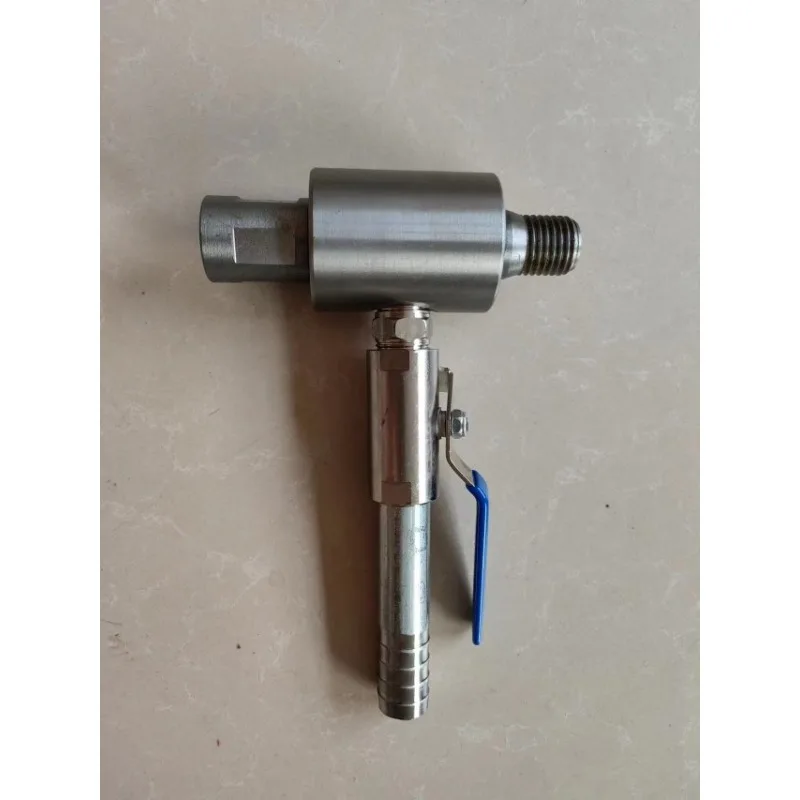 Handheld High Pressure Water Injection Device For Water Drill Pipe Laying Machine Core Drill Water Feeding Tool