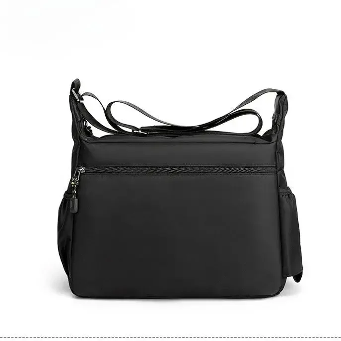 Wasserdichte Nylon-Umhängetasche für Herren – kompakte Sling-Crossbody-Schultertasche für Arbeitsweg und Reisen – Detail 8