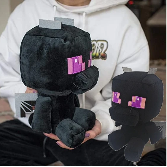 Hot! Minecrafte Sitting Steve Stuffed Plush Toys 2026 New TNT Sitting Zombie Skeleton Archer Soft Plush Toy My World Doll Gifts