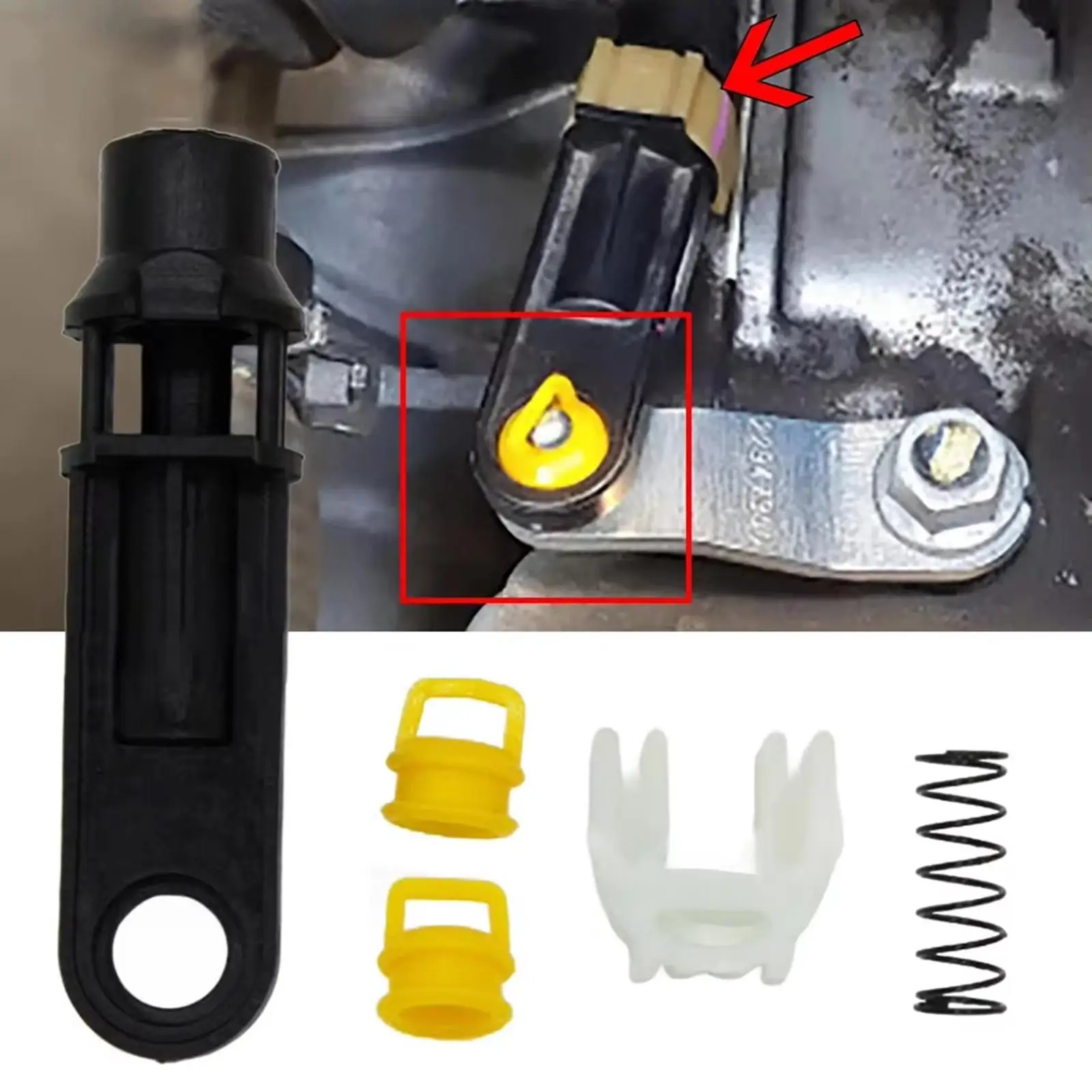 Kit de Reparación de Cable de Plástico para Palanca de Cambios de Coche, Accesorios de Reemplazo Directo para Buick Enclave 2008-2015