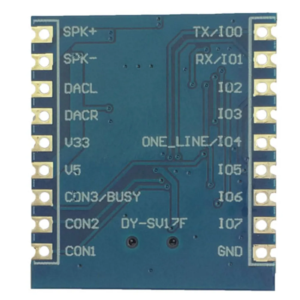 DY-SV17F Voice Playback Module USB Download Flash Voice Module 5 W USB Download Flash Audio Board Module MP3 Player Voice Module