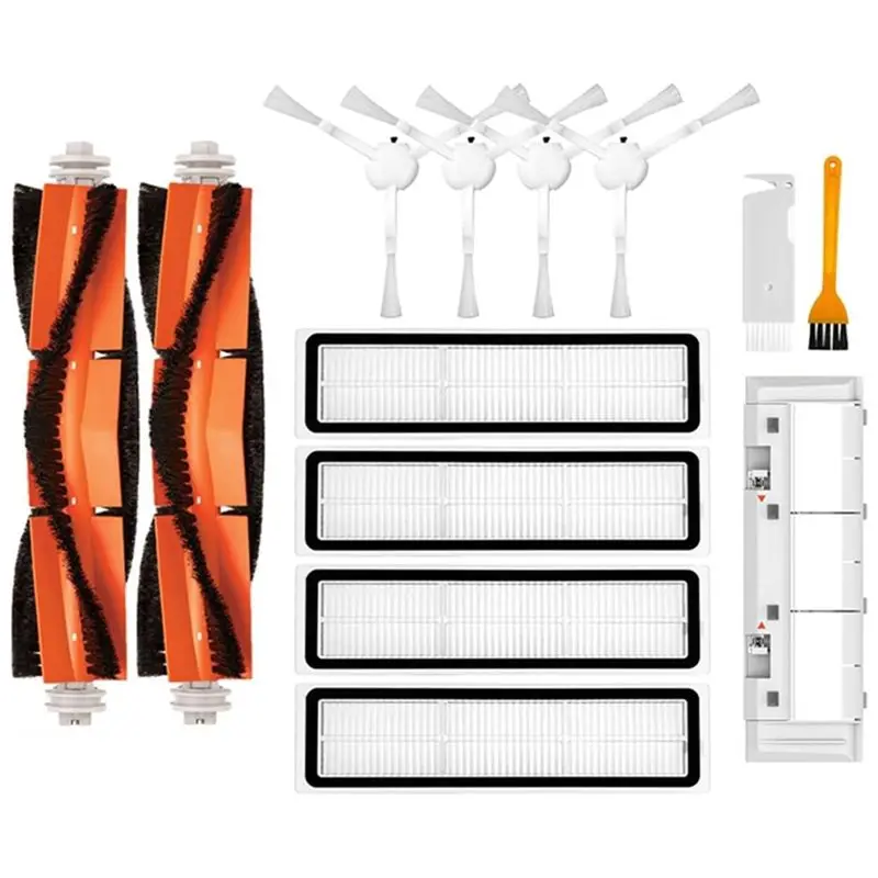 

SAME DAY SHIP Main Side Brush Filter Brush Cover Accessories Kit For Dreame Bot D9 / D9 Pro / D9 Max L10 Pro Robotic Vacuum Clea