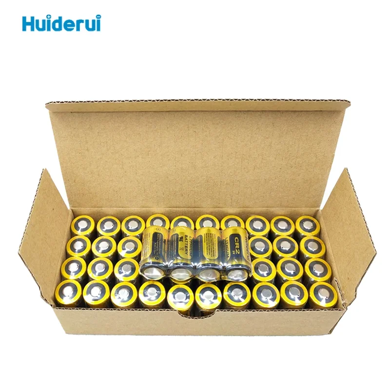 Huiderui CR2 3V primary lithium battery used for cameras night vision systems rangefinders gas detectors